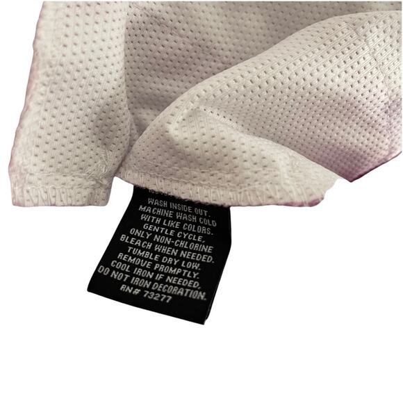 FILA Sport Windbreaker Jacket Ombre Neon Hooded Zipper Lightweight Rain XSmall - Picture 10 of 11